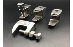 China Customized Size Stainless Steel 304 Beam Clamp for Thread Rod supplier