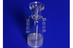 China Transparent 2.2g/Cm3 Quartz Crucible Experimental Instrument supplier