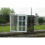 Home Security  Pvc Profile Upvc Sliding Windows White Black
