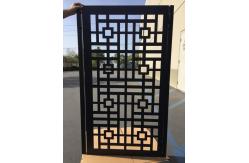China Modern Aluminium Swing Gates For Driveways Exterior Front Fence supplier