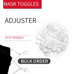 Transparent Stopper & Toggles For Face Mask for sale
