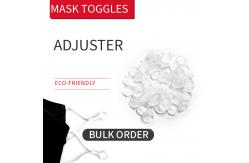 China Transparent Stopper & Toggles For Face Mask supplier