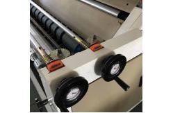 China 6000pcs/H Flute Lamination Pasting Machine 12kw For Paper Cardboard supplier