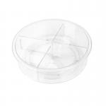 Transparent PET Multi-Function Rotating Storage Organizing Boxes Plastic on Sale for sale