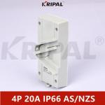 4P 20A 440V Waterproof Isolator Switch Outdoor Australian standard for sale