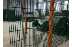 China Railway Station 690N/M2 Barbed Wire Mesh Fencing 2200mm High supplier