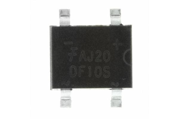 Miniature Glass Passivated Single Phase Surface Mount Bridge Rectifier DF10S