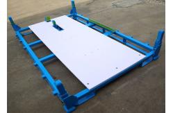 China Stackable Steel Portable Stacking Racks Pallet Warehouse Storage System supplier