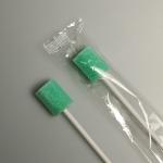 Hexagon Sponge Tipped Disposable Sterile Swab OEM For Oral Cleaning for sale