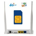 32 Users 2 Antenna Broadband 4G Router ATT T Mobile WCDMA LTE Wireless for sale