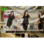 Wafer Chip Transparent LED Screen , Indoor Transparent LED Display