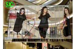 China Wafer Chip Transparent LED Screen , Indoor Transparent LED Display supplier