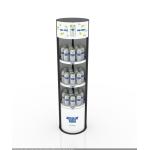 Supermarket Beverage Display Stand Wine Cardboard Display Rack For Energy Drink for sale