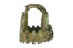 China Tactical Military Bulletproof Vest With Plates Molle System Carrier With Magazine Pouch 9mm supplier