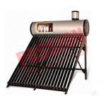 0.5 Bar High Powered Pre Heated Solar Water Heater Rooftop With Feeding Tank for sale