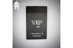 China High Quality Customized Personalized Metal Membership Card With Number supplier