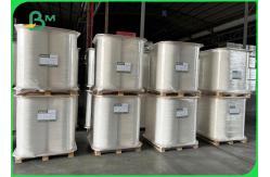 China 28gsm X 26mm Excellent Printability Drinking Straw Wrap Paper supplier