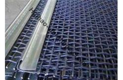 China High Carbon Steel Aggregate Screening Media With Hooks For Mining Industry supplier