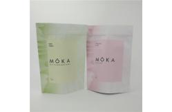 China MOPP Makeup Plastic Pouches Packaging VMPET AL Self Standing 1.2C MPET supplier