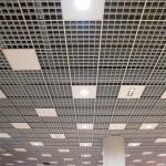 600x600 Aluminum Metal Ceiling Corruption Proof T Grid Open Grid for sale