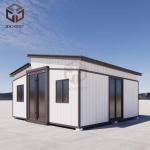 Expandable Foldable 20ft Container Prefab House For Post Disaster Construction for sale