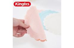China Lower Shape Large Heat Resistant Silicone Mat Drink Cup Coasters supplier