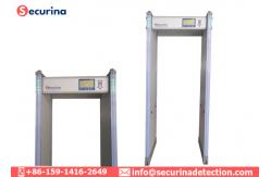 China Guns / Weapons Walk Through Metal Detector Security Door With LED Display supplier