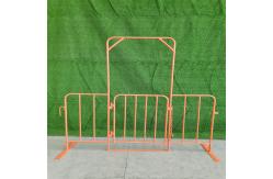 China Crowd Control Barrier For Vocal Concerts With Hot Dipped Galvanized Surface Treatment supplier