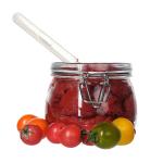 Customized Glass Food Jar Food Grade Kitchen Sealed Glass Jar For Pickles for sale