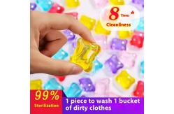 China High Efficiency Concentrated Bulk Mild Laundry Ball Laundry Pods supplier