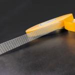 Fiberglass Mesh Double Sided Self Adhesive Tape With Yellow Release Paper for sale