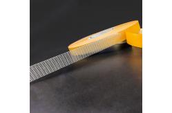 China Fiberglass Mesh Double Sided Self Adhesive Tape With Yellow Release Paper supplier
