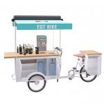 Customized Tea Drink Bike Full Function Configuration With High Load Capacity for sale