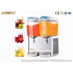 9.5 Gallon Cold Drink Fruit Juice Beverage Ice Tea Dispenser 18L X 2 Tanks for sale