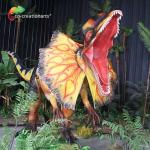 Jurassic World Dilophosaurus Life Size Animatronic Dinosaurs Electricity Power for sale