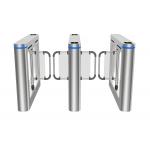 Customized Glass Swing Turnstile Biometric Access Control Facial Access Control for sale