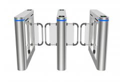China Security RFID Swing Barrier Turnstile Gate With Counter Access Control System supplier