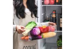 China Eco Vegetable Storage Containers Refrigerator Plastic Kitchen Organizer supplier