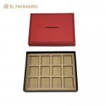 Custom Logo Luxury Chocolate Candy Cardboard Packaging Box With Eco-friendly Embossed Printing Technics for sale