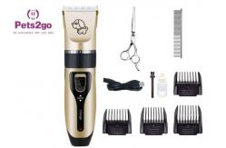 China Ultra Quiet LCD Indication 4.5w Pet Hair Shaver supplier
