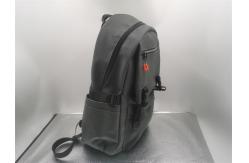 China Black/Grey Personalized Custom Laptop Backpack With Multi Compartment Design supplier