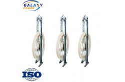 China 508x75mm Single Nylon Wheel Overhead Stringing Blocks conductor pulley supplier
