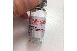 China Waterproof tren Acetate 100mg/ml Glass Vial Labels supplier
