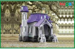 China New Design Halloween Inflatable Decoration With Gargoyle For Fun supplier