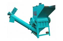 China Customizable Beverage Bottle Plastic Crusher Machine For Recycled Plastic Factory supplier