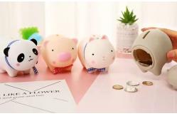 China Small Size 13x15cm Money Piggy Bank CE FCC ROHS certification supplier