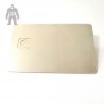 Stainless  Titanium Aluminium Business Cards  , Square Aluminium Visiting Card for sale