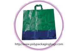 China CPE / LDPE / HDPE Soft Loop Handle Bag , Custom Plastic Shopping Bags supplier