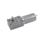 90 Degrees Double Shaft Worm Gear Motor 24V Cylinder DC Motor Motor diameter 31mm for sale
