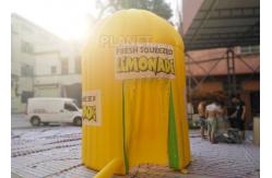 China Portable Lemonade Stand Inflatable Lemonade Tent  Inflatable Lemonade Cup supplier